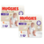 Couches-culottes Huggies Extra Care Disney taille 6 (15-25 kg) 2 x 22 unités