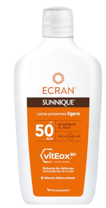 Ecran Sunnique Leche Protectora Ligera SPF50 370 ml