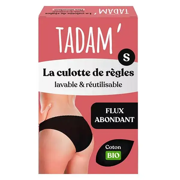 Tadam' Culotte de Règles Flux Abondant Taille S