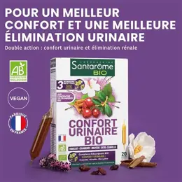 Santarome Bio Confort Urinaire 20 ampoules