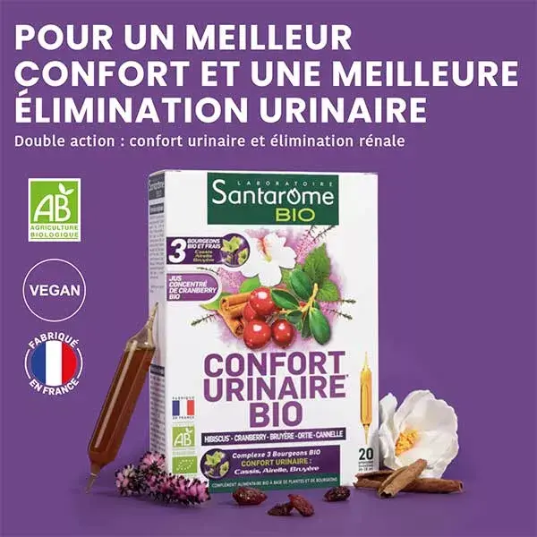 Santarome Bio Urinary Comfort 20 Vials