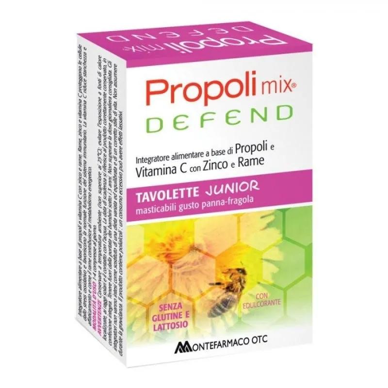 Propoli Mix Defend Junior Integratore Difese Immunitarie 48 Tavolette