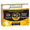 Juvamine 4G Formule Complète Ginseng Gelée Royale Guarana Gingembre 10 ampoules