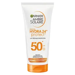 Garnier Ambre Solaire Hydra Protect 24H Lait Solaire Très Haute Protection SPF50+ 50 mL