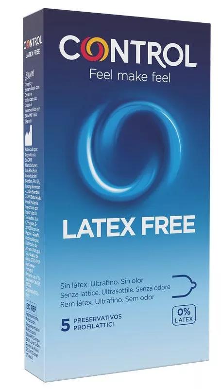 Control Preservativo Free No Látex 5 Preservativos