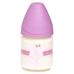 Suavinex Biberon in Vetro Meaningful Life Orso Viola 120ml