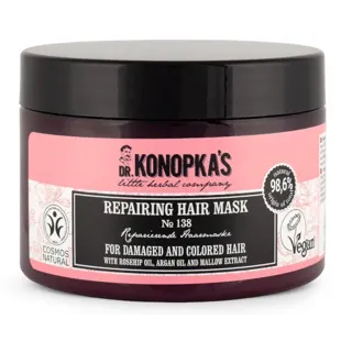 Dr. Konopka&#39;s No. 138 Repairing Mask for Damaged and Colored Hair 300 ml