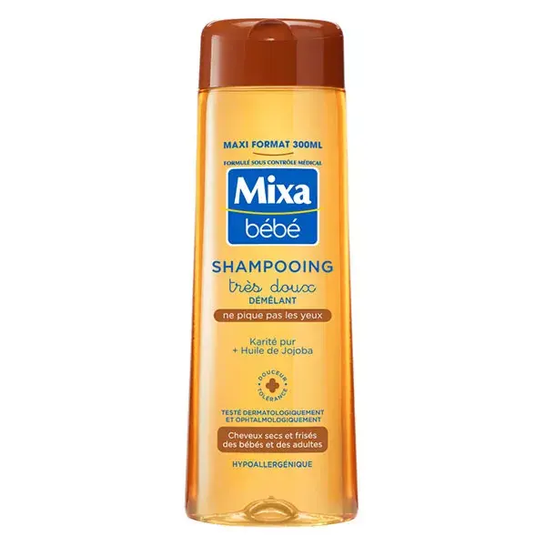 Mixa Bébé Very Gentle Shea Butter Detangling Shampoo 300ml