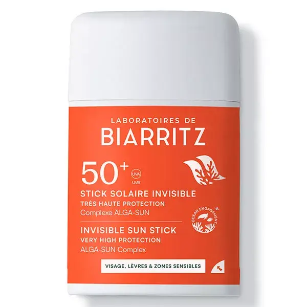 Laboratoires de Biarritz Sun Care Invisible Sun Stick Spf50+ 10G