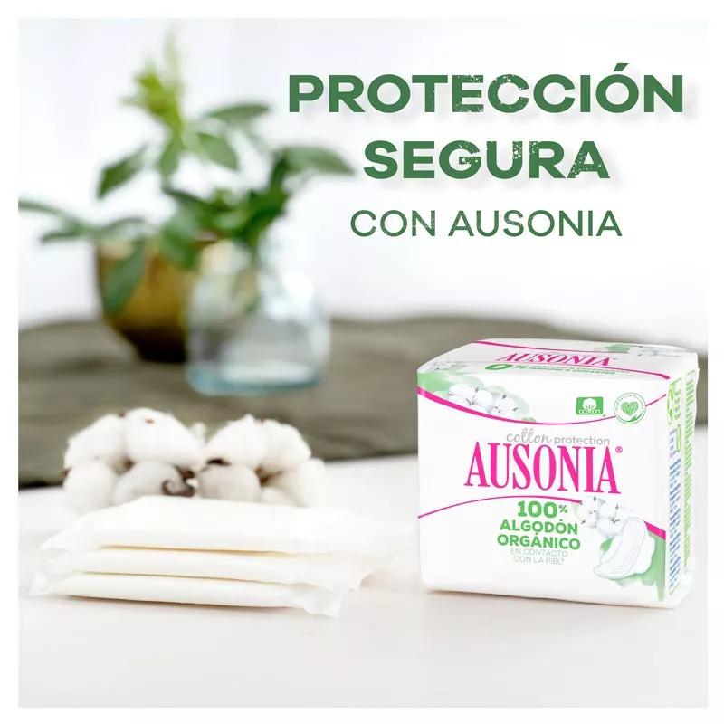 Ausonia Compressas Organic Normal Alas 12Uds