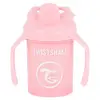 Twistshake Tasse d'Apprentissage Mini Cup Rose Pastel +4m 230ml