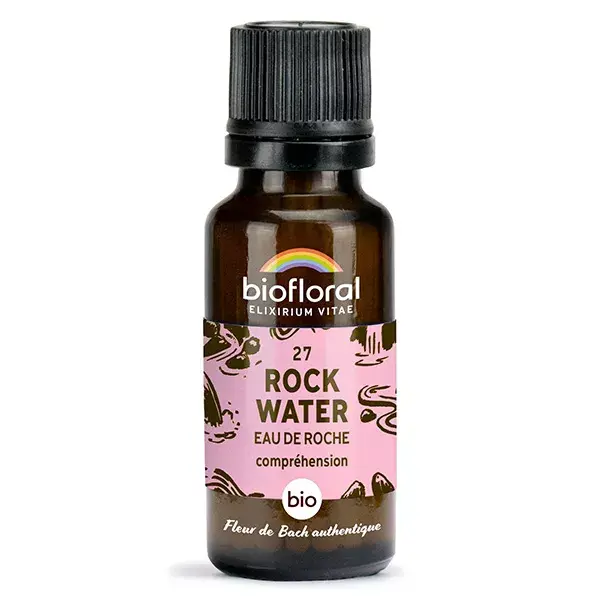 Biofloral 27 Rock Water Eau De Roche Granules Bio Fleur De Bach 19,5 Gr