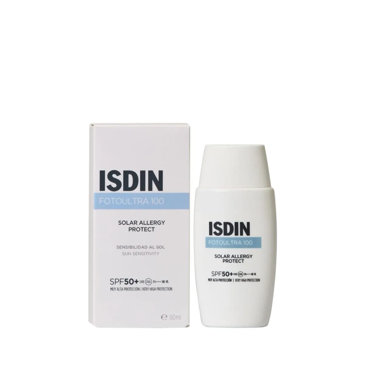 Isdin Fotoultra 100 Solar Allergy Protect Spf50+ Protezione Contro Allergia Solare 50 Ml