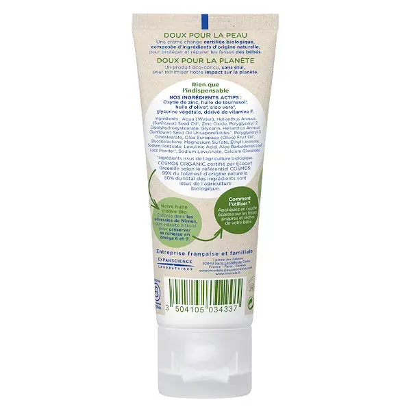 Mustela Organic Diaper Rash Cream 75ml
