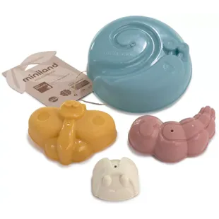 Moldes para Areia Animal Miniland 4 un