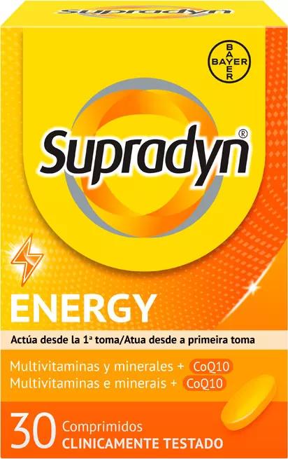 Supradyn Energy Vitaminas y Energía 30 Comprimidos