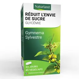 NATURLAND GYMNEMA SYLVESTRE 45 VÉGÉCAPS