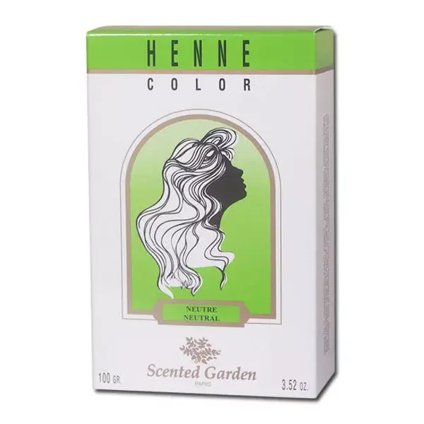 Henna neutral de 100g de henna Color perfumado jardín