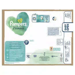 Pampers Harmonie Maxi Pack T3 (6-10 Kg) Avec Emballage Papier Recyclable