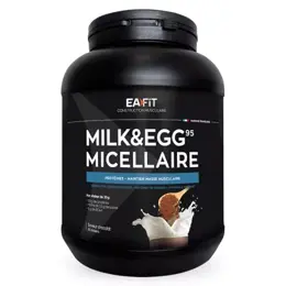 Eafit Milk & Egg 95 Micellaire Goût Chocolat 750g