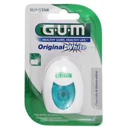 Gum Fil Dentaire Original White Fluor Silice Micronisée 