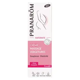 Pranarom PranaBb Maternité Crème Massage Vergetures Bio 100ml