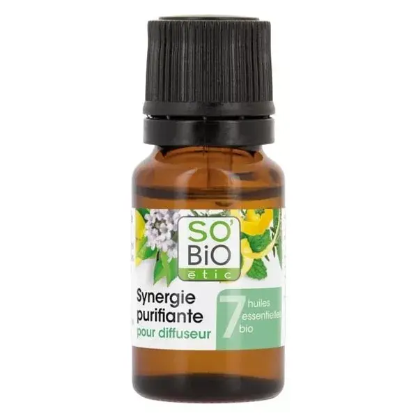 So'Bio Étic Aroma Synergie Purifiante pour Diffuseur Bio 10ml