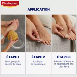 Elastoplast Soins des Pieds Pansement Ampoule Mix 6 unités