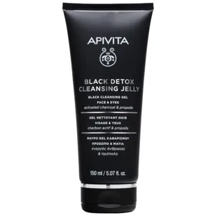 Apivita Black Detox Face and Eye Cleanser 150ml
