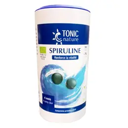 Algonergy Spiruline Bio Raw 500 comprimés