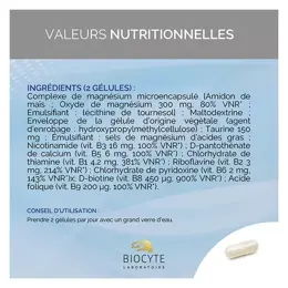 Biocyte Magnésium Liposomal 60 gélules