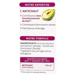 Superdiet Artichaut Bio 20 ampoules