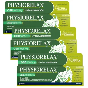 Physiorelax CBD 1000mg Cream 3x75 ml