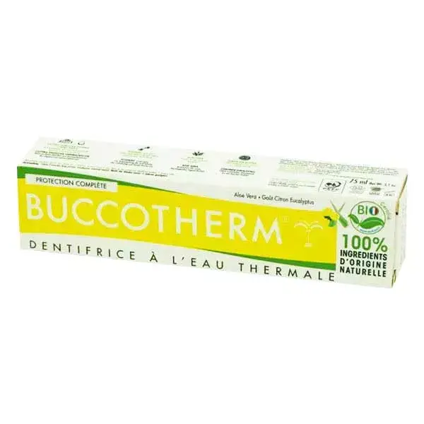 Buccotherm Dentifrice Protection Complète Bio 75ml