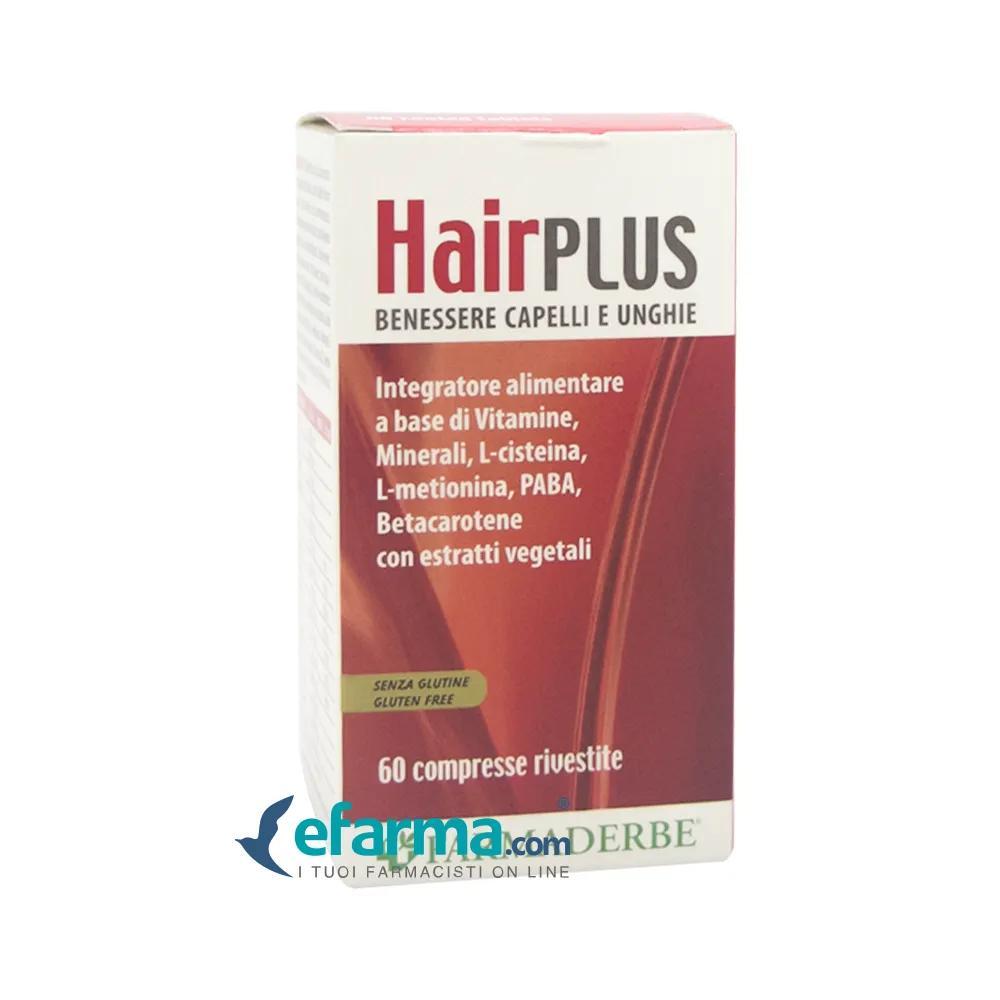 Farmaderbe Hair Plus Integratore Capelli Unghie 60 Compresse