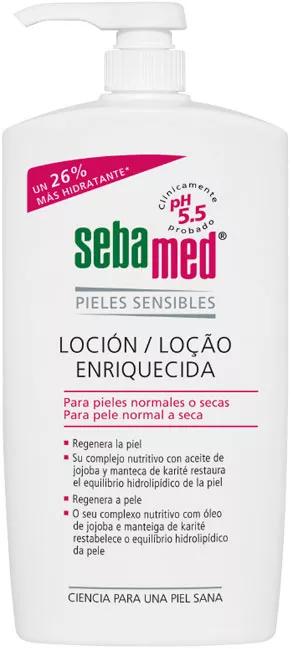 Sebamed Angereicherte Lotion für trockene und empfindliche Haut, 1 Liter