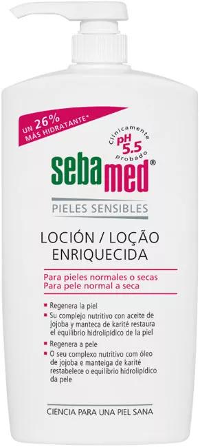 Sebamed Loción Enriquecida Piel Seca y Sensible 1 Litro