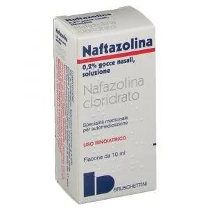 Naftazolina Gocce Nasali 0,2% Nafazolina Decongestionante 10 ml