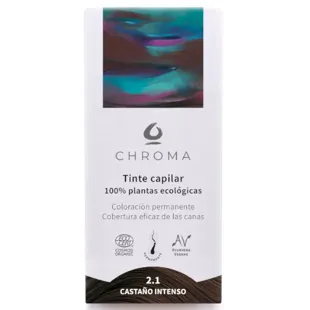 Chroma Natural Tintura de Cabelo Castanho Intenso 2.1 500 gr