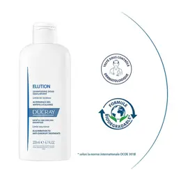 Ducray Elution Shampoing Doux Équilibrant 200ml