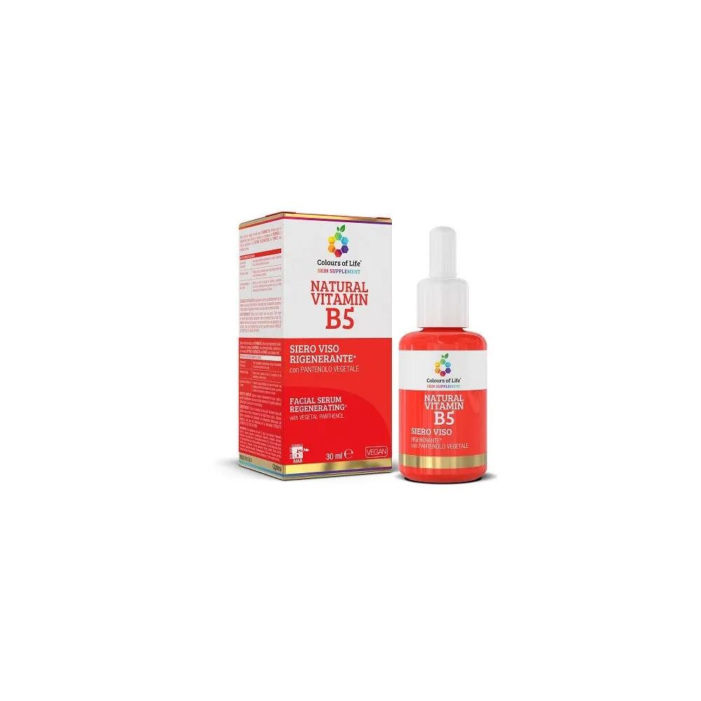 Optima Colours Of Life Natural Vitamin B5 Siero Viso 30 ml