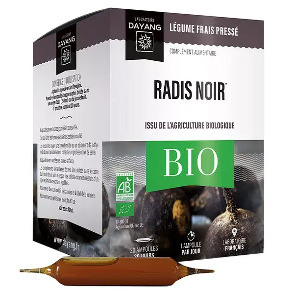 Dayang Radis Noir Bio 20 ampoules