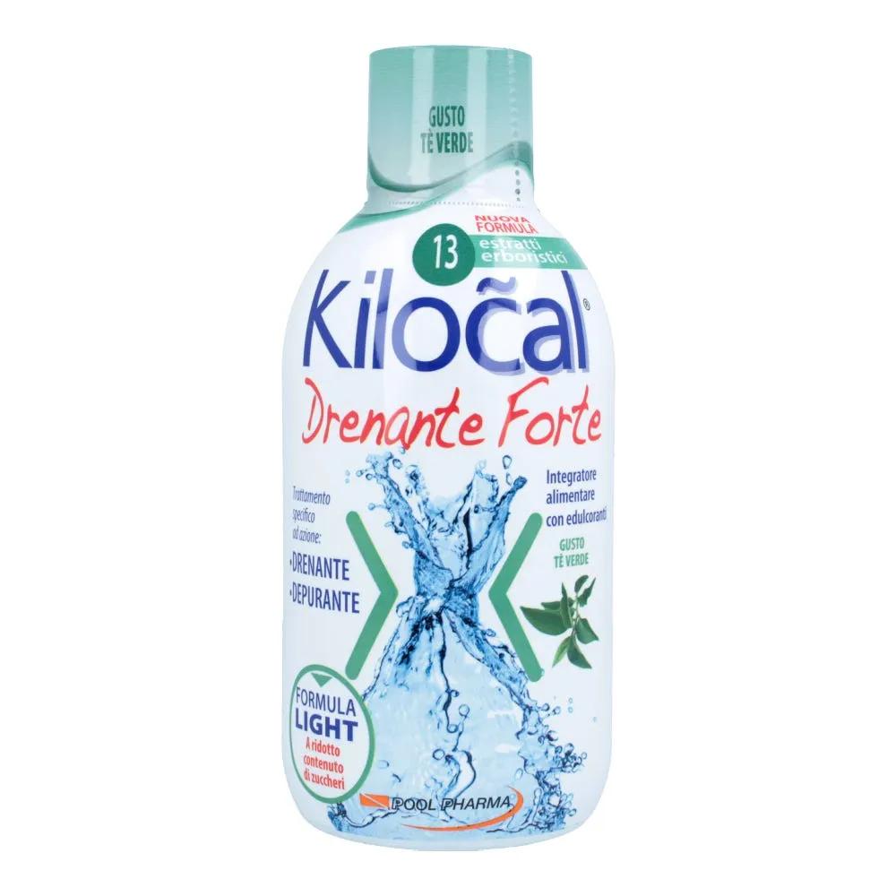 Kilocal Drenante Forte Thè Verde Integratore Depurativo 500 ml