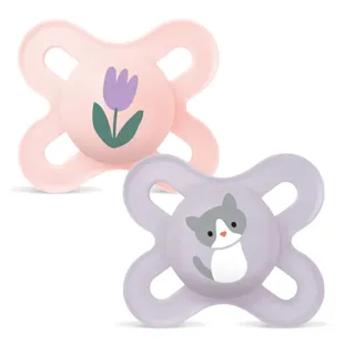 MAM Original Start Pacifier Matte Pink 0-2m 2 pcs
