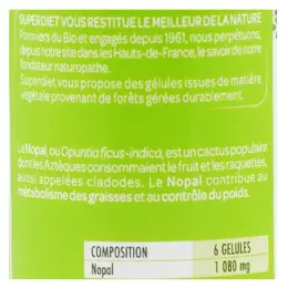 Superdiet Nopal Bio 90 gélules