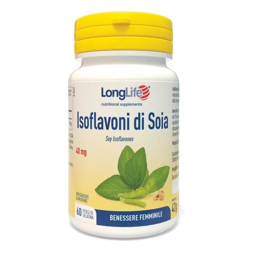 LongLife Isoflavoni di Soia Integratore Menopausa 60 Perle