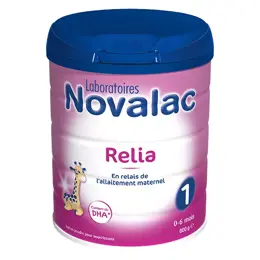 Novalac Lait Relia 1er Âge 800g