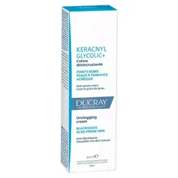 Ducray Keracnyl Glycolic+ Crème Désincrustante 30ml