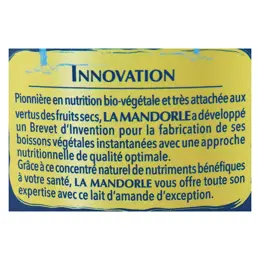 La Mandorle Boisson Instantanée en Poudre Lait d'Amande Omega Bio 400g