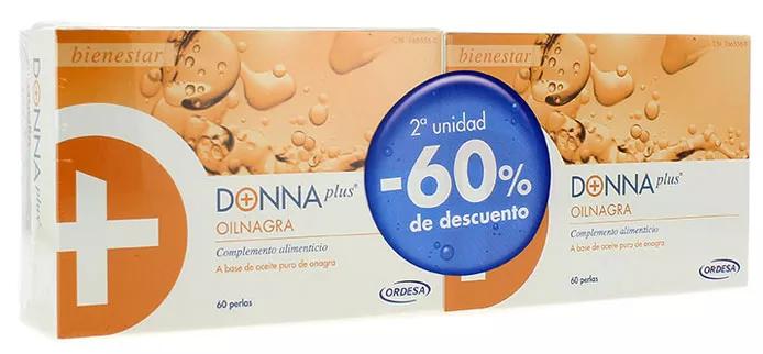 DonnaPlus+ Aceite de Onagra 2x60 Perlas